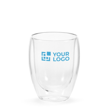 Dubbelwandig borosilicaatglas zonder handvat 370ml