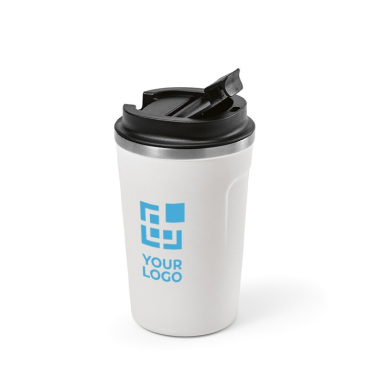 Duurzame thermische reisbeker van gerecycled roestvrij staal 490ml