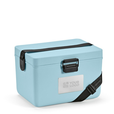 Koelbox van gerecycled plastic met draagriem 12L