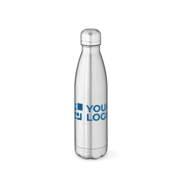 Glansrijke thermosfles van gerecycled roestvrij staal 550ml