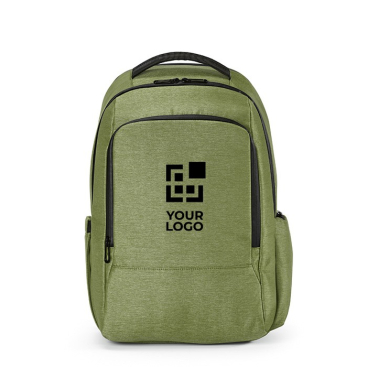 Waterdichte tweekleurige nylon gerecyclede laptoprugzak 15,6