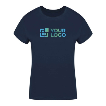 Dames T-shirt van 100% gekamd katoen Ring Spun 160 g/m2