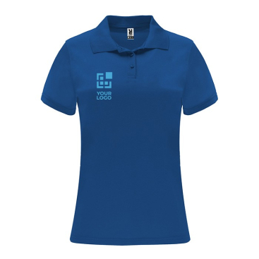 Sportieve polo van polyester piqué voor dames 150 g/m2 Roly