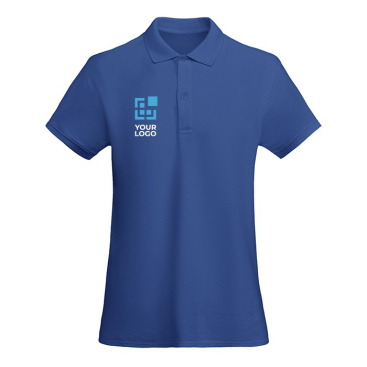 Poloshirt van 100% biologisch katoen piqué voor dames 210 g/m2 Roly