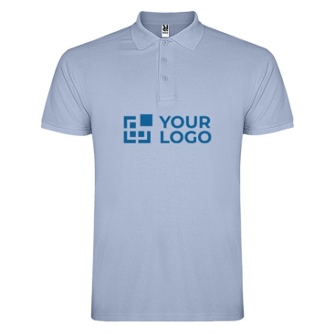 Poloshirt van katoen piqué voor heren met korte mouwen 200 g/m2 Roly