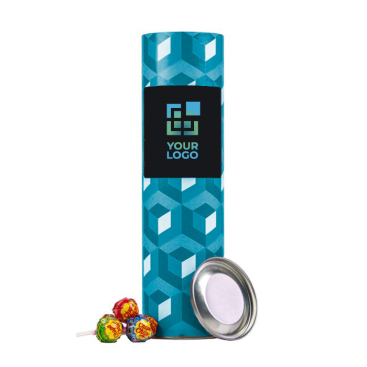 Personaliseerbare Chupa Chups-buis met ca. 60 stuks