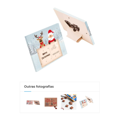 Adventskalender met A5 standaard