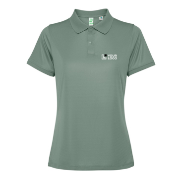 Dames polo van gerecycled polyester 125 g/m² Roly Direct Tormo 