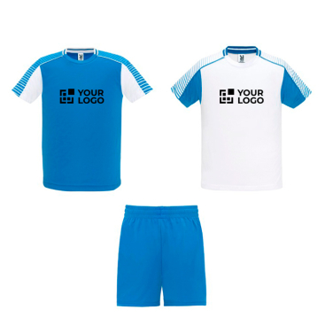 Uniseks sportset, 2 t-shirts en 1 broek 140 g/m² Roly Direct Juve 
