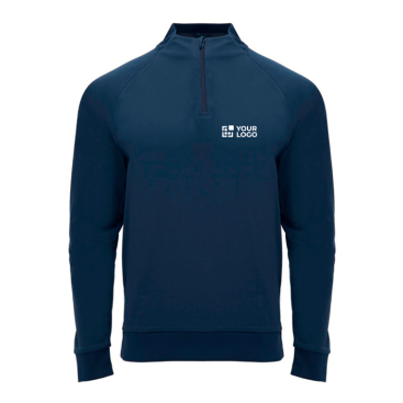 Sweater van polyester met ritssluiting 200 g/m² Roly Direct Epiro 