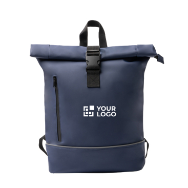 Roll-top rugzak met groot vak en reflecterende band pc 15''