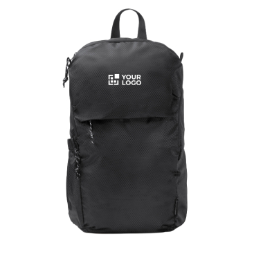 Ecologische waterafstotende rugzak met vakken en rits 9''