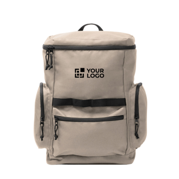 Eco-reisrugzak met opening aan de bovenkant en voorvak 12''