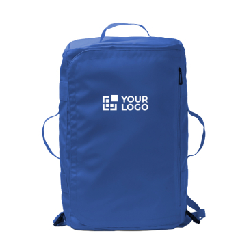 Convertible reistas-rugzak van kunstleer en polyester