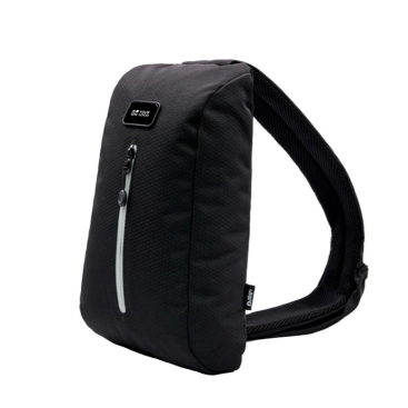 Grote reflecterende crossbodytas van RPET, BrandCharger