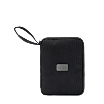 Reistas van gerecycled polyester, A5-formaat, BrandCharger