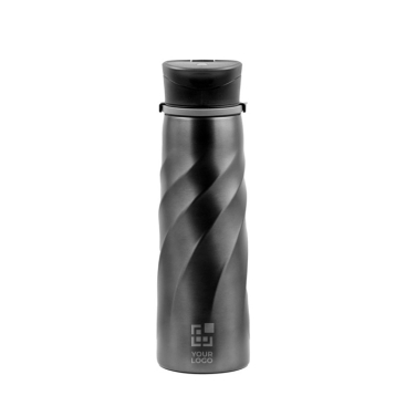 Roestvrijstalen fles, vaatwasmachinebestendig, BrandCharger, 1L