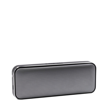Slanke draadloze speaker van aluminium en suède, BrandCharger, 10W