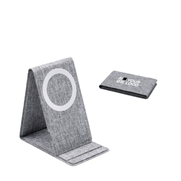RPET-telefoonhouder met draadloze oplaadfunctie, BrandCharger
