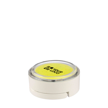 Cirkelvormige zaklamp met magneet, 3 lichtstanden en oplaadbaar