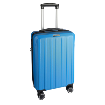 Harde trolley met 8 zwenkwielen en personaliseerbaar label