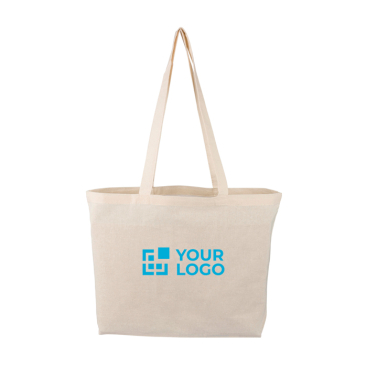 Katoenen tas met OEKO-TEX-certificering en lange hengsels