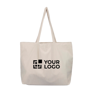 Ribfluwelen tas met binnenvak en lange hengsels