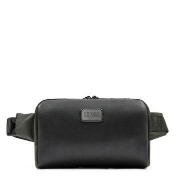 Stevige nylon crossbodytas met gewatteerde opbergruimte BrandCharger