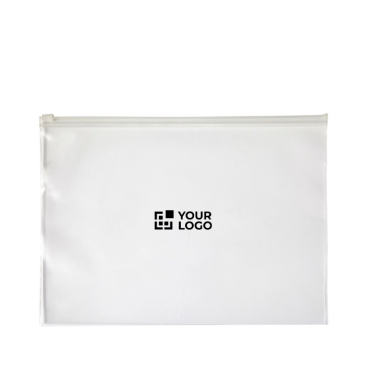 Transparente PVC-map voor documenten in A4-formaat