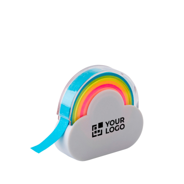 Tape-dispenser in de vorm van een wolk in diverse kleuren
