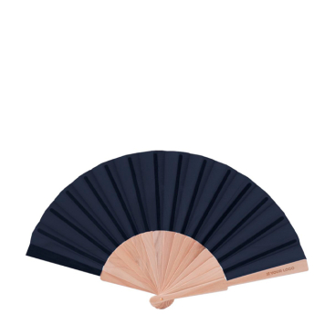Goedkope gepersonaliseerde waaiers van hout en polyester Woodster