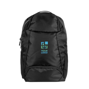 PU-laptoptas met logo en schoenenvak 15 inch