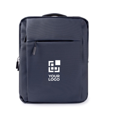 Werkrugzak van kunstleer voor laptop 15''