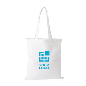 Polyester tas met lange hengsels en draagkracht van 10 kg 300 g/m²