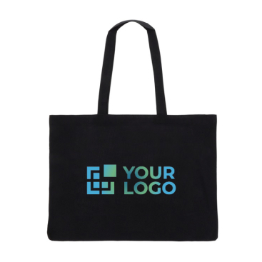 Tas van gerecycled katoen met lange hengsels 140g/m²