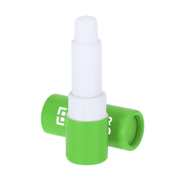 Lippenbalsem met SPF 15 in FSC-gecertificeerde verpakking van gerecycled karton