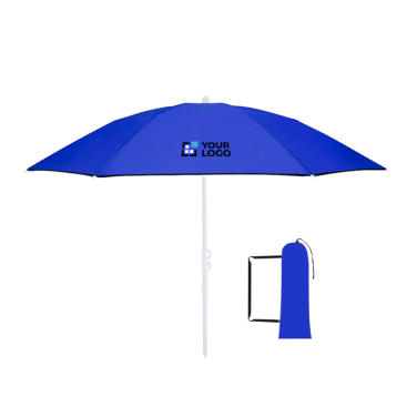 Opvouwbare strandparasol in bijpassende draagtas, Ø160 cm