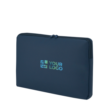 Klassieke gevoerde PU-laptophoes voor laptops tot 15''
