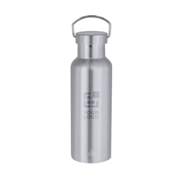 RVS thermosfles met draaglus 500 ml