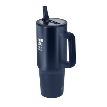 RVS thermosfles met handvat 870 ml