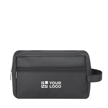 Multifunctionele toilettas met handlus van imitatieleer