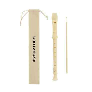 Demonteerbare fluit in 3 delen met non-woven hoes