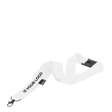 Klassieke lanyard van polyester met veiligheidsluiting