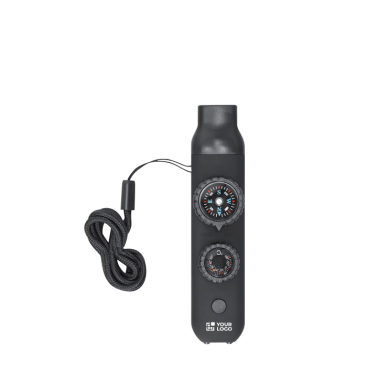 6-in-1 overlevingsfluit met ledlamp en koord