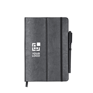 A5 gelijnd notitieboek met whiteboard en standaard