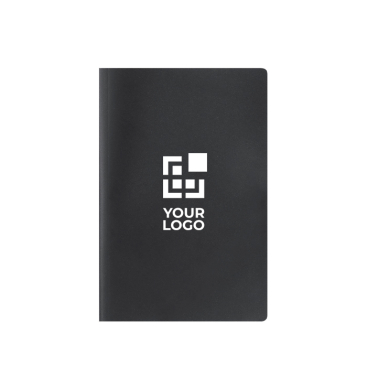 A5 notitieboek met zachte kaft en gelinieerde pagina’s