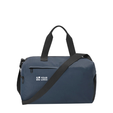 Reistas van synthetisch leer met schoenenvak