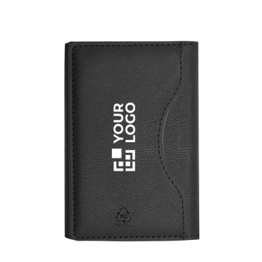 Kaarthouder met bevestiging en magneetsluiting