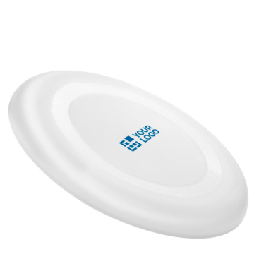 Klassieke frisbee van plastic in diverse kleuren, ideaal voor buitenactiviteiten