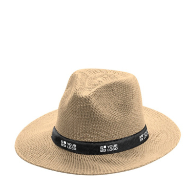 Cowboyhoed van synthetisch materiaal met personaliseerbare band
